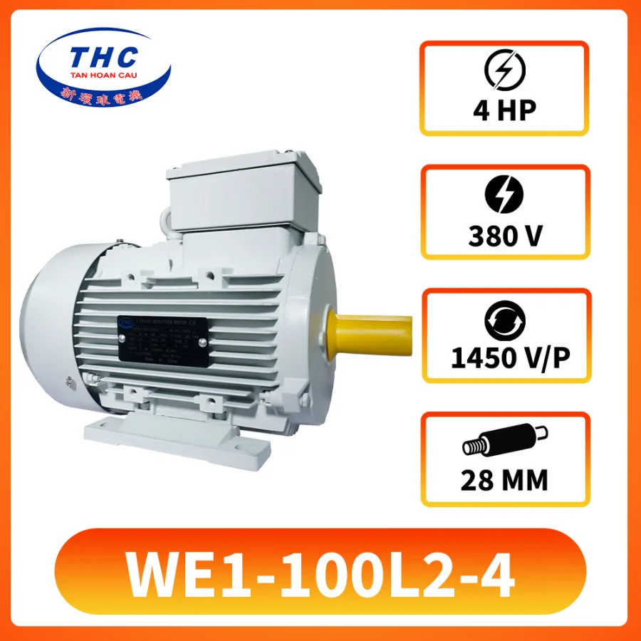 Motor Kéo Tân Hoàn Cầu WE1-100L2-4 Motor Kéo Tân Hoàn Cầu WE1-100L2-4