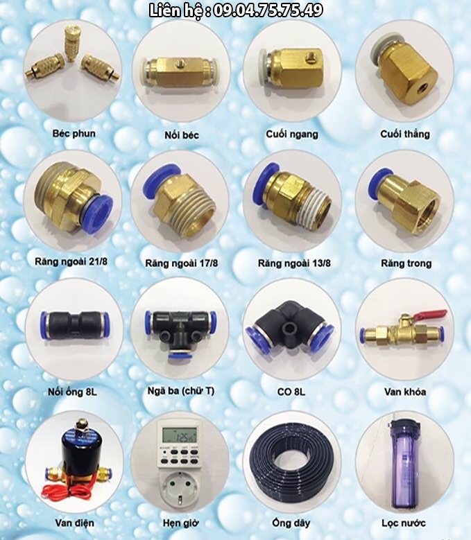 Linh Kiện Máy Phun Sương Linh Kiện Máy Phun Sương