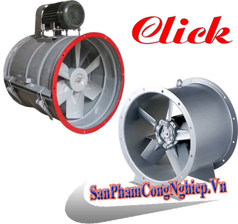 Quạt Hướng Trục Gián Tiếp