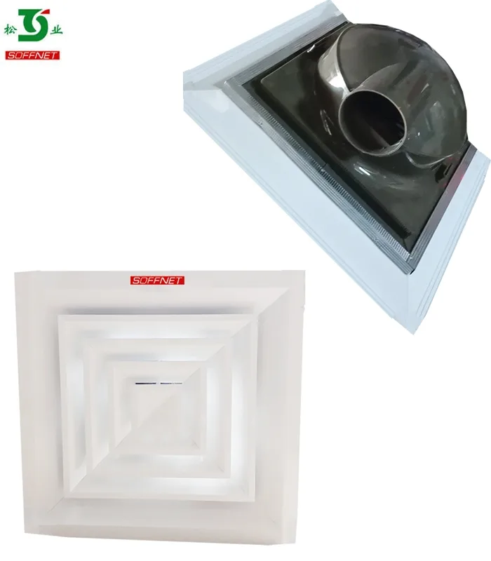 Quạt hút âm trần Soffnet ATS 300 N khung 450mm (có ống) Quạt hút âm trần Soffnet ATS 300 N khung 450mm (có ống)