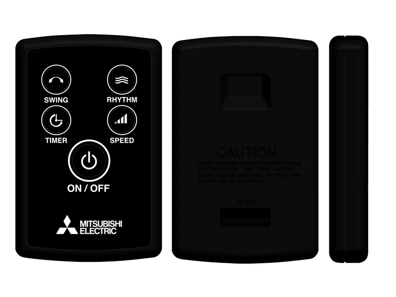 Remote quạt Mitsubishi chính hãng Remote quạt Mitsubishi chính hãng