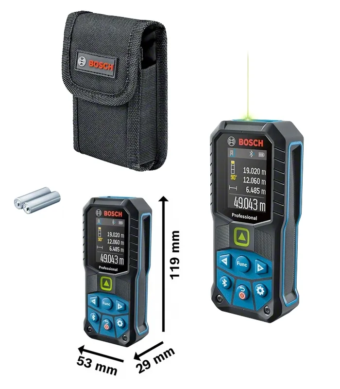 Máy đo khoản cách Laser xanh Bosch GLM 50-27 CG Máy đo khoản cách Laser xanh Bosch GLM 50-27 CG
