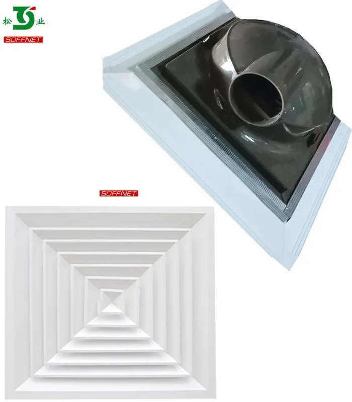 Quạt hút âm trần Soffnet ATS 600-1N khung 600mm (có ống) Quạt hút âm trần Soffnet ATS 600-1N khung 600mm (có ống)