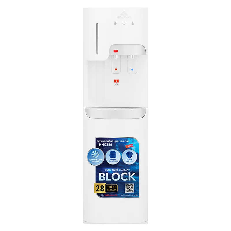 Cây nước nóng lạnh hút bình Hòa Phát HHC386 Cây nước nóng lạnh hút bình Hòa Phát HHC386
