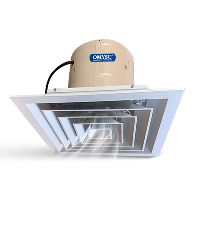 Quạt hút âm trần công nghiệp Omysu AT-600T Quạt hút âm trần công nghiệp Omysu AT-600T