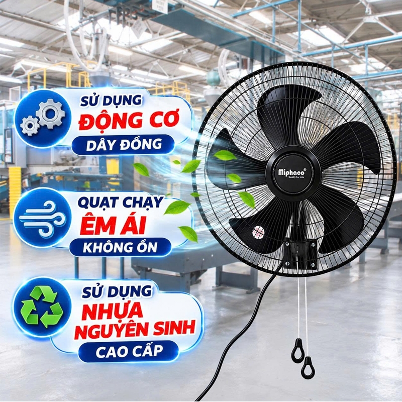 Quạt treo bán công nghiệp Miphaco TR55