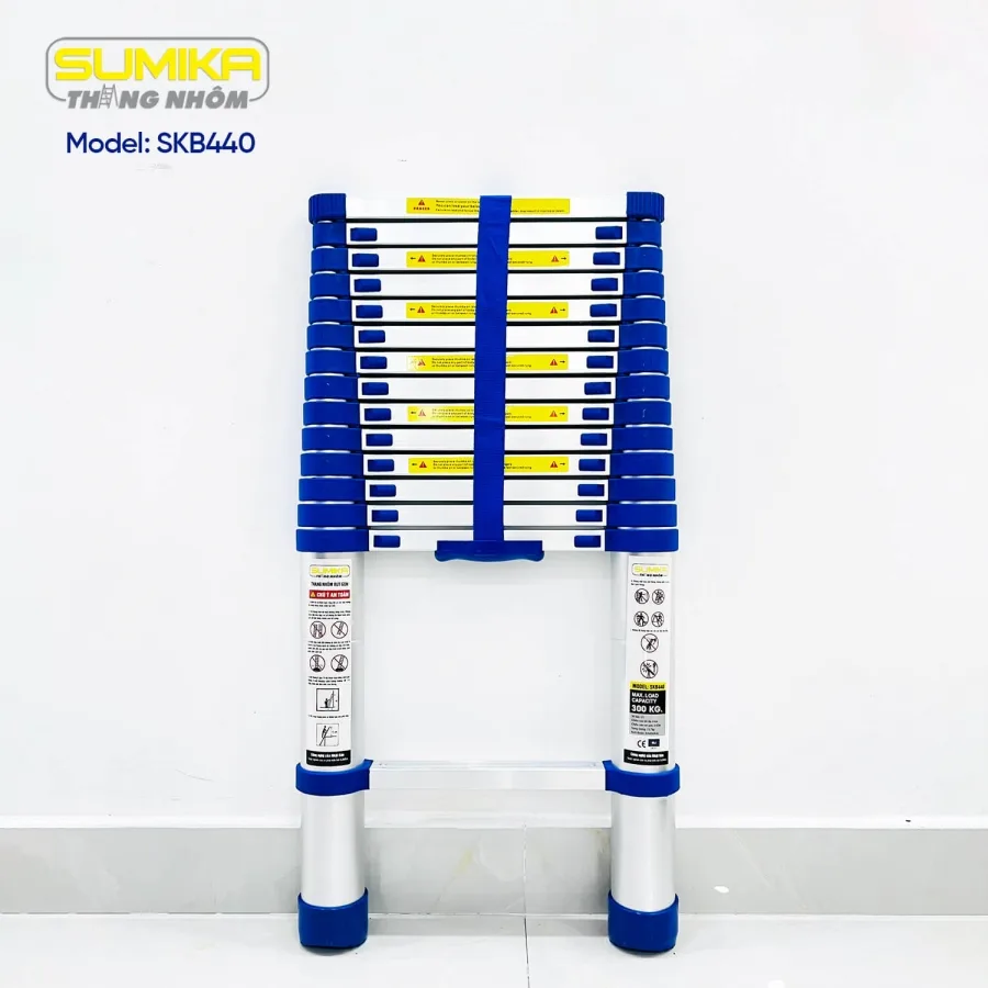 Thang Nhôm Rút Đơn SUMIKA SKB440 (Đai xanh)