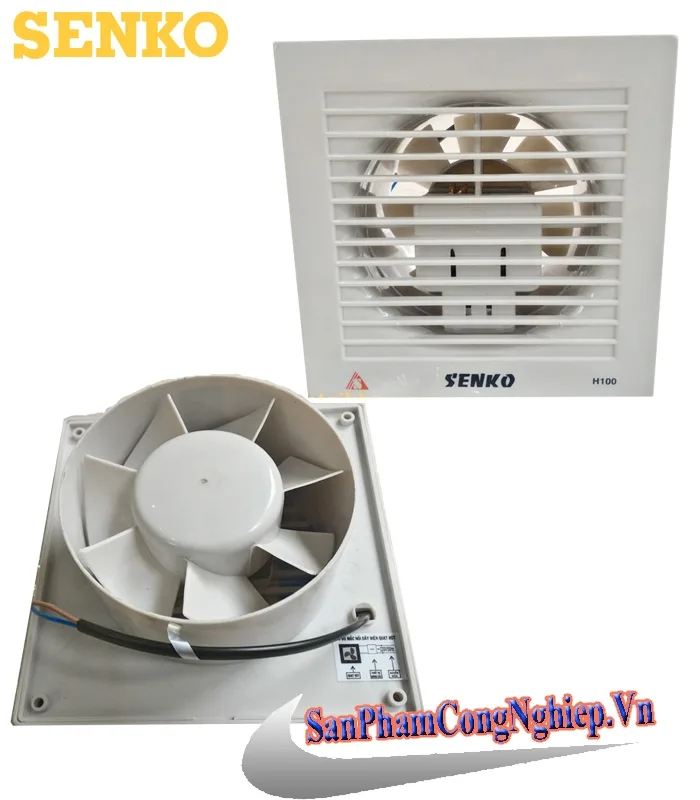Quạt hút gắn tường Senko H100 Quạt hút gắn tường Senko H100
