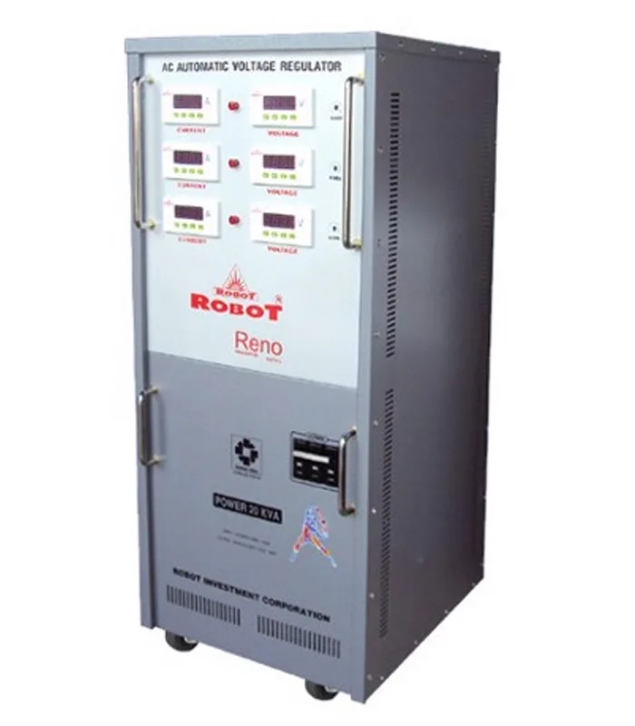 Ổn áp Robot 3 Pha RENO 25KVA (260V- 430V) Ổn áp Robot 3 Pha RENO 25KVA (260V- 430V)