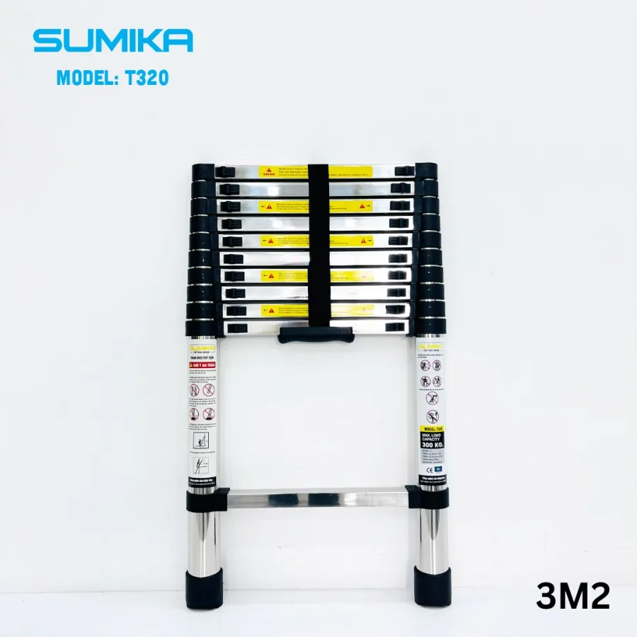 Thang Inox rút đơn SUMIKA T320 Thang Inox rút đơn SUMIKA T320