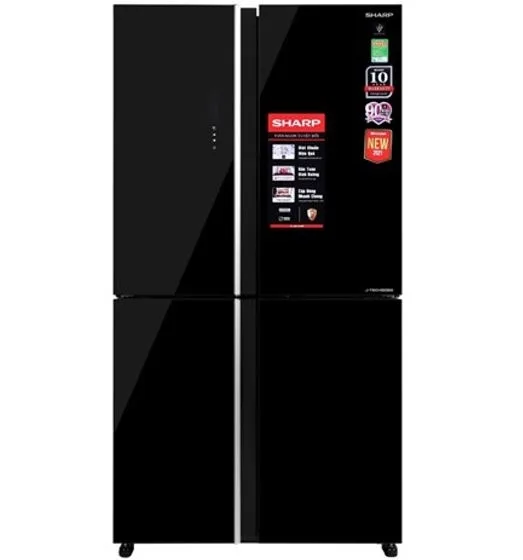 Tủ lạnh Sharp 4 cánh Inverter 525 lít SJ-FXP600VG-BK Tủ lạnh Sharp 4 cánh Inverter 525 lít SJ-FXP600VG-BK