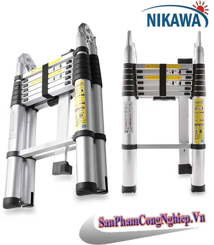 Thang Nhôm Rút Đôi Nikawa NK-44AI