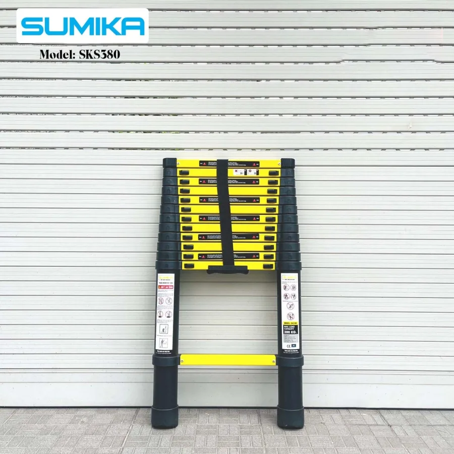 Thang Nhôm Rút Đơn SUMIKA SKS380 (Sơn Tĩnh Điện)