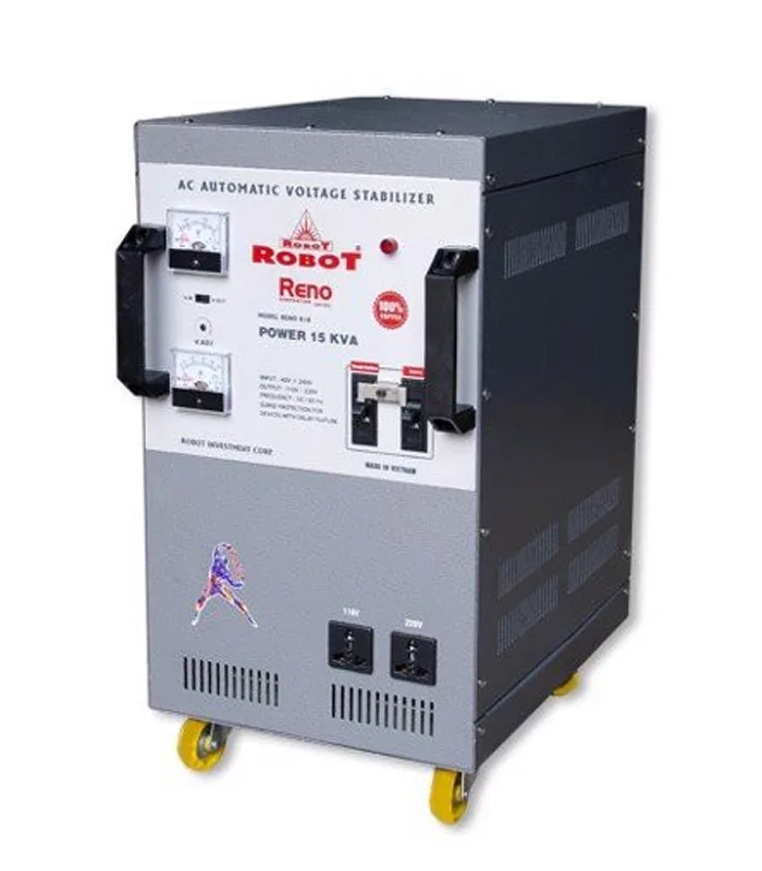 Ổn áp Robot 1 pha RENO 15KVA (150V- 250V) Ổn áp Robot 1 pha RENO 15KVA (150V- 250V)