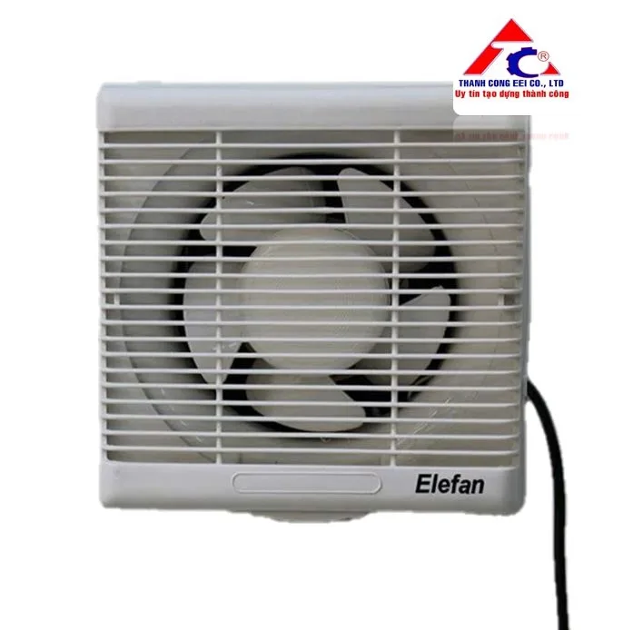 Quạt thông gió gắn tường 2 chiều elefan HU255T Quạt thông gió gắn tường 2 chiều elefan HU255T