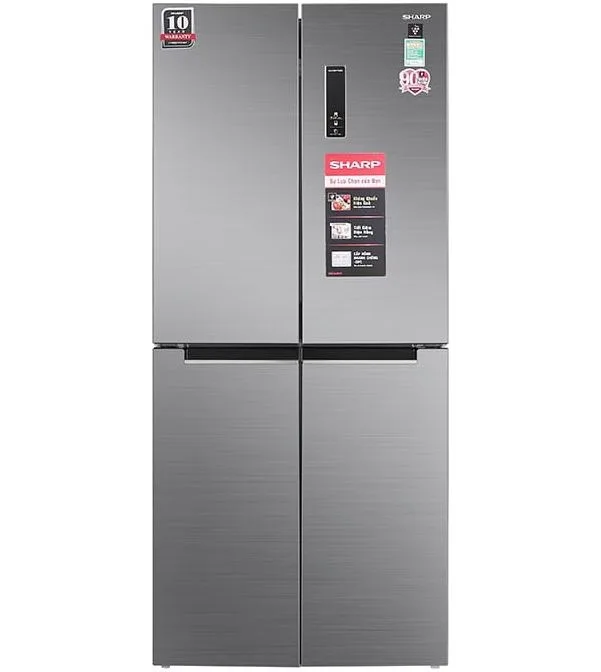 Tủ lạnh Sharp 4 cánh Inverter 401 lít SJ-FXP480V-SL Tủ lạnh Sharp 4 cánh Inverter 401 lít SJ-FXP480V-SL