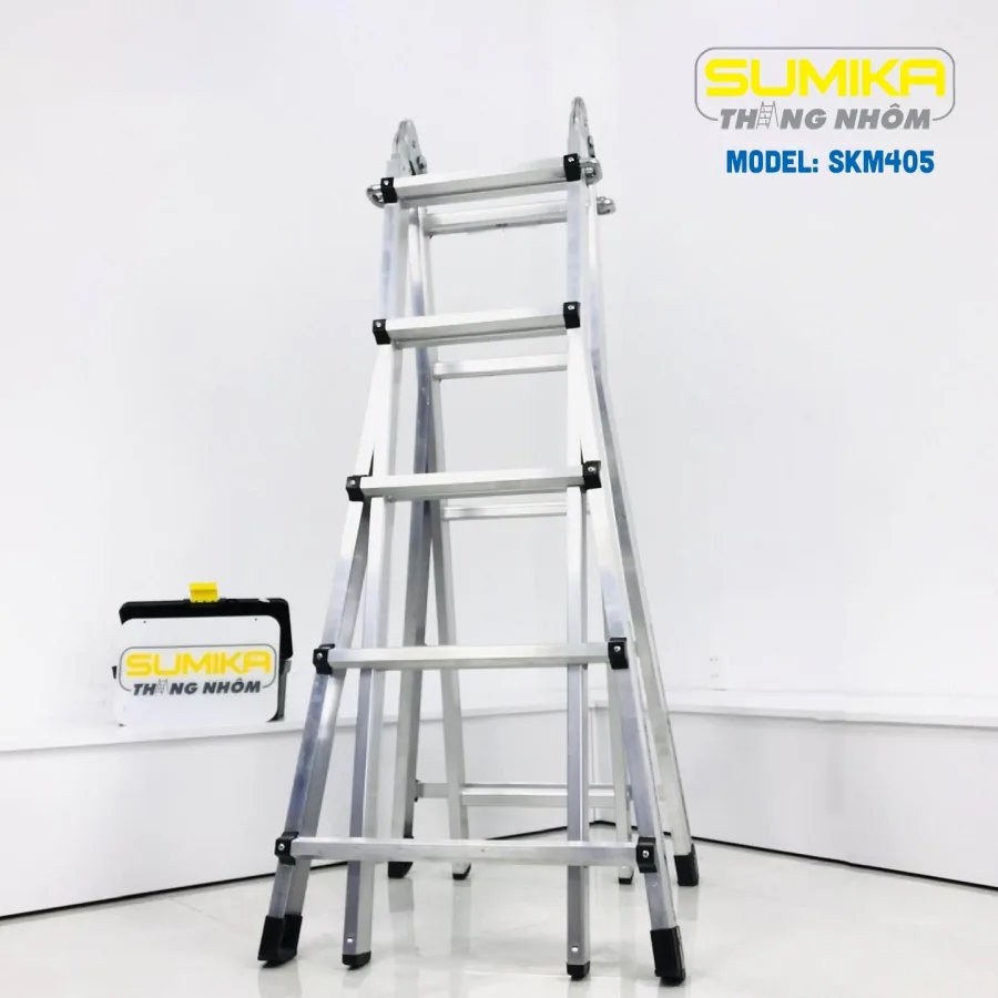 Thang nhôm xếp chữ A SUMIKA SKM405