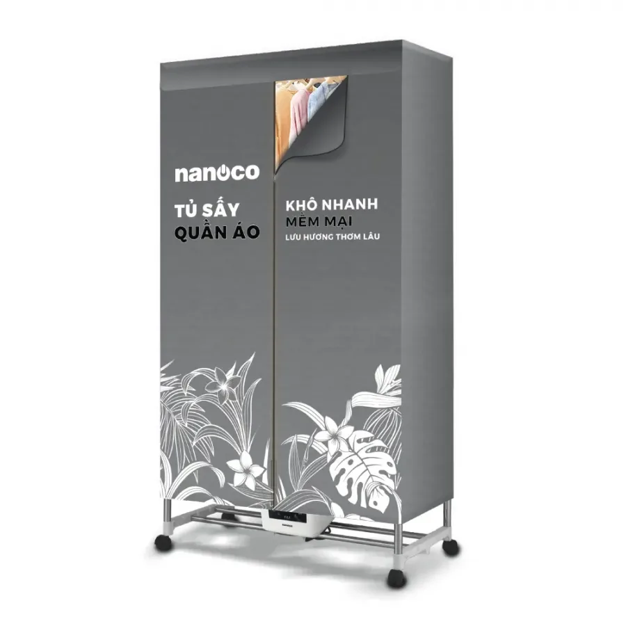 Tủ sấy quần áo Nanoco NCD2024RC (Remote, Cảm ứng)