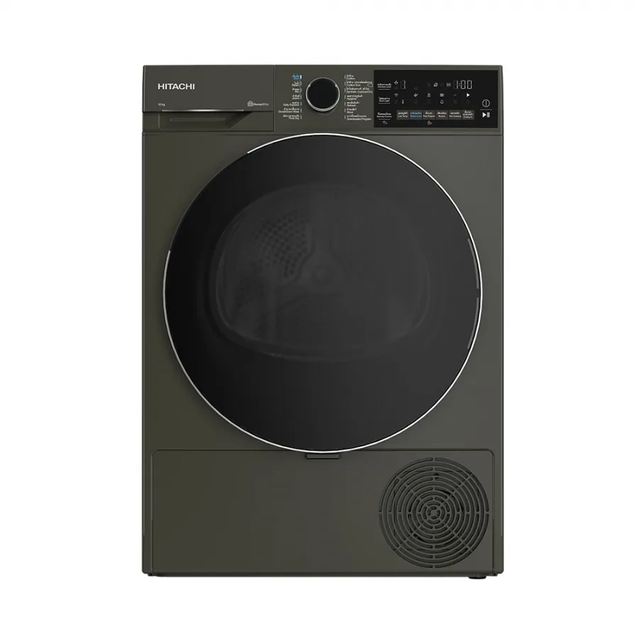 Máy Sấy Bơm Nhiệt Cửa Trước Hitachi TD-100XFVEM New
