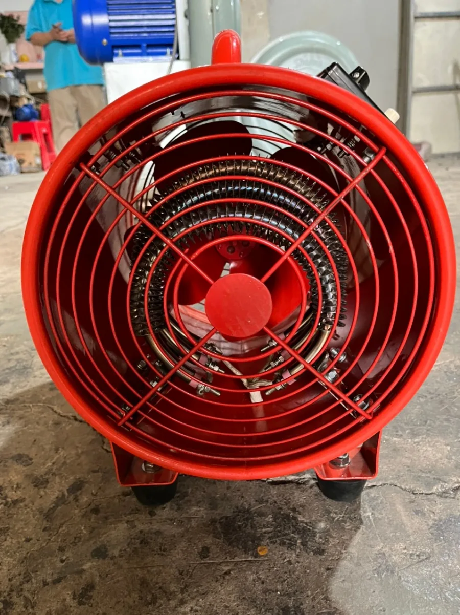Quạt sấy gió nóng công nghiệp QS06K 6KW Quạt sấy gió nóng công nghiệp QS06K 6KW