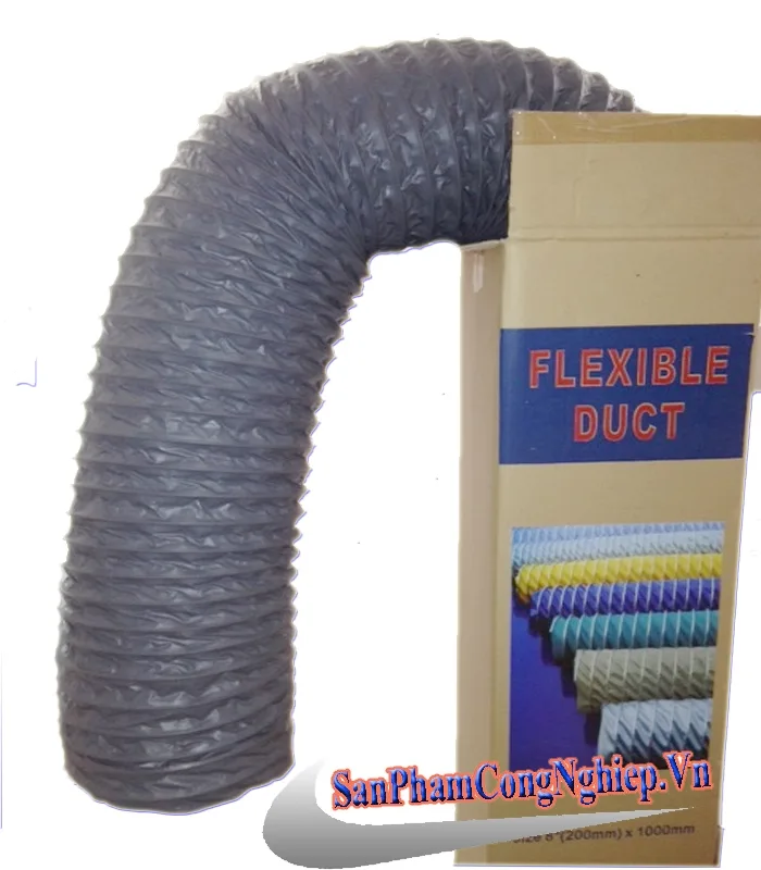Ống dẫn gió bố dù ruột gà Ống dẫn gió bố dù ruột gà