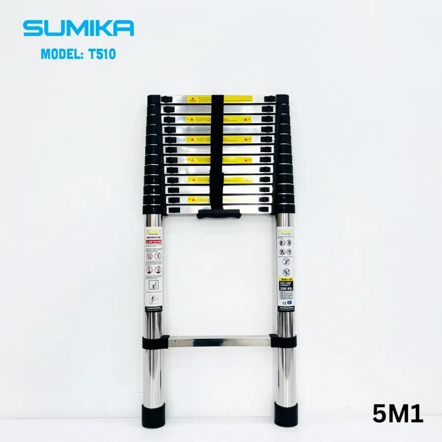 Thang Inox rút đơn SUMIKA T510 Thang Inox rút đơn SUMIKA T510