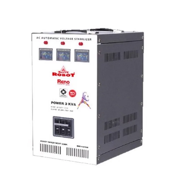 Ổn áp Robot 3 Pha RENO 6KVA (260V- 430V) Ổn áp Robot 3 Pha RENO 6KVA (260V- 430V)