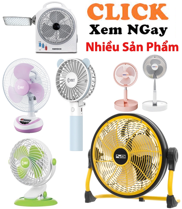 rechargeable Fan