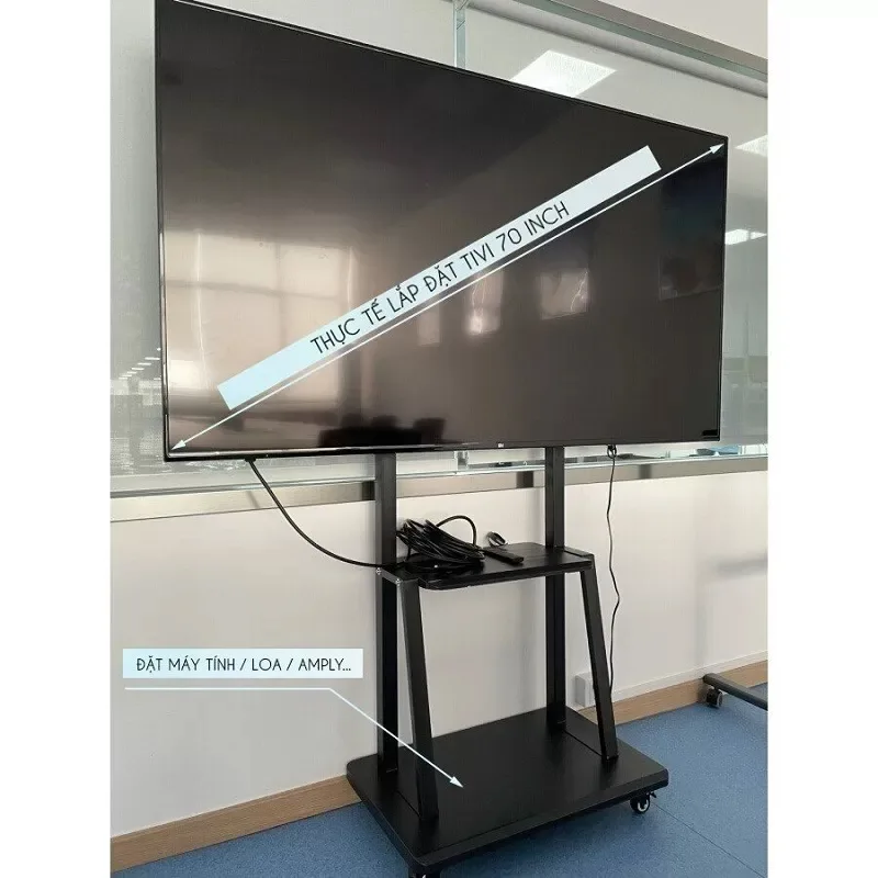 Giá treo tivi di động Ergotek E1950 (32- 75 inch)