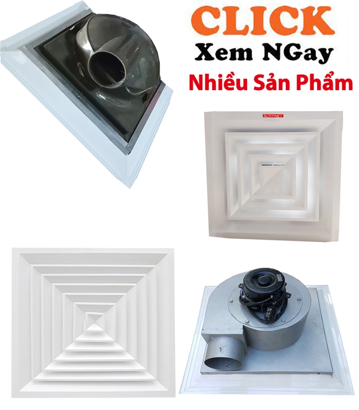 Quạt Hút Âm Trần Công Nghiệp