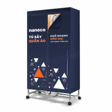 Tủ sấy quần áo Nanoco NCD2207( Nút vặn)