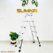 Thang nhôm xếp chữ A SUMIKA SKM404